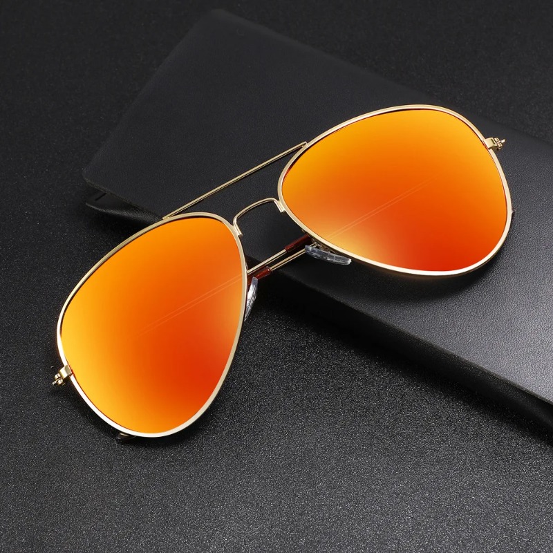 Metal Photo Panel - Gafas Clásicas de Moda para Hombre,