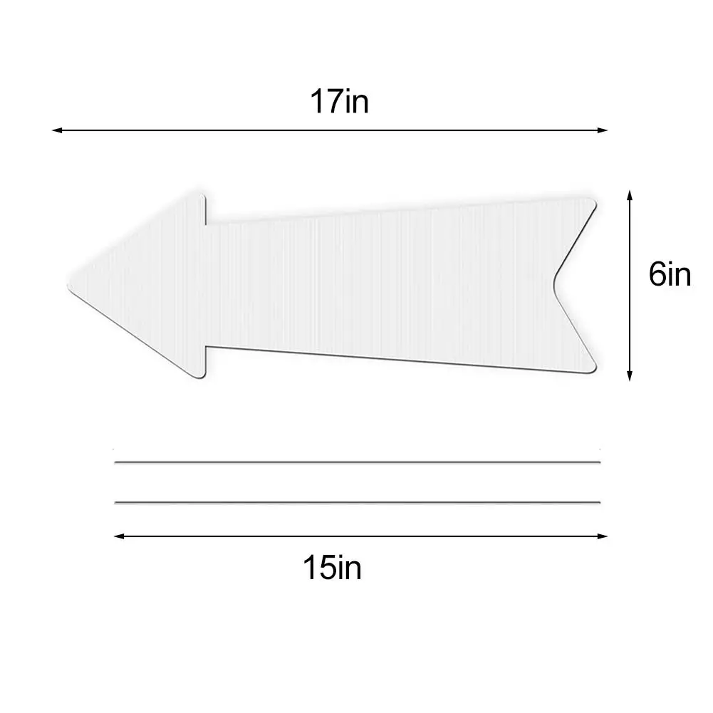 Yard Sign Blank - Letreros de patio en blanco DIY