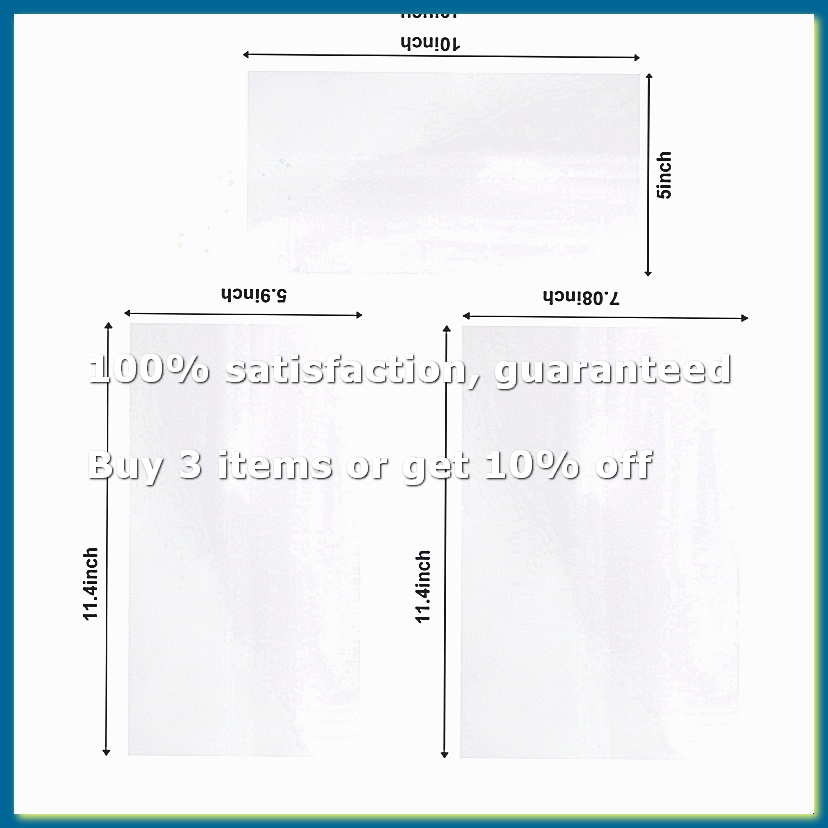 Sublimation Mug White - 30 Piezas de Película Termoencogible para