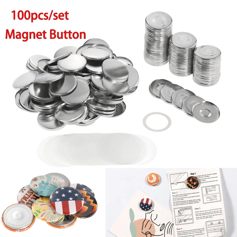 Button Badge Blank - 25mm 32mm 58mm DIY imanes magnéticos