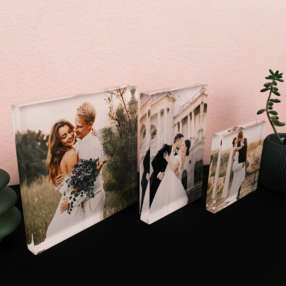 Photo Acrylic Block - Bloque de Fotos Acrílico Personalizado para