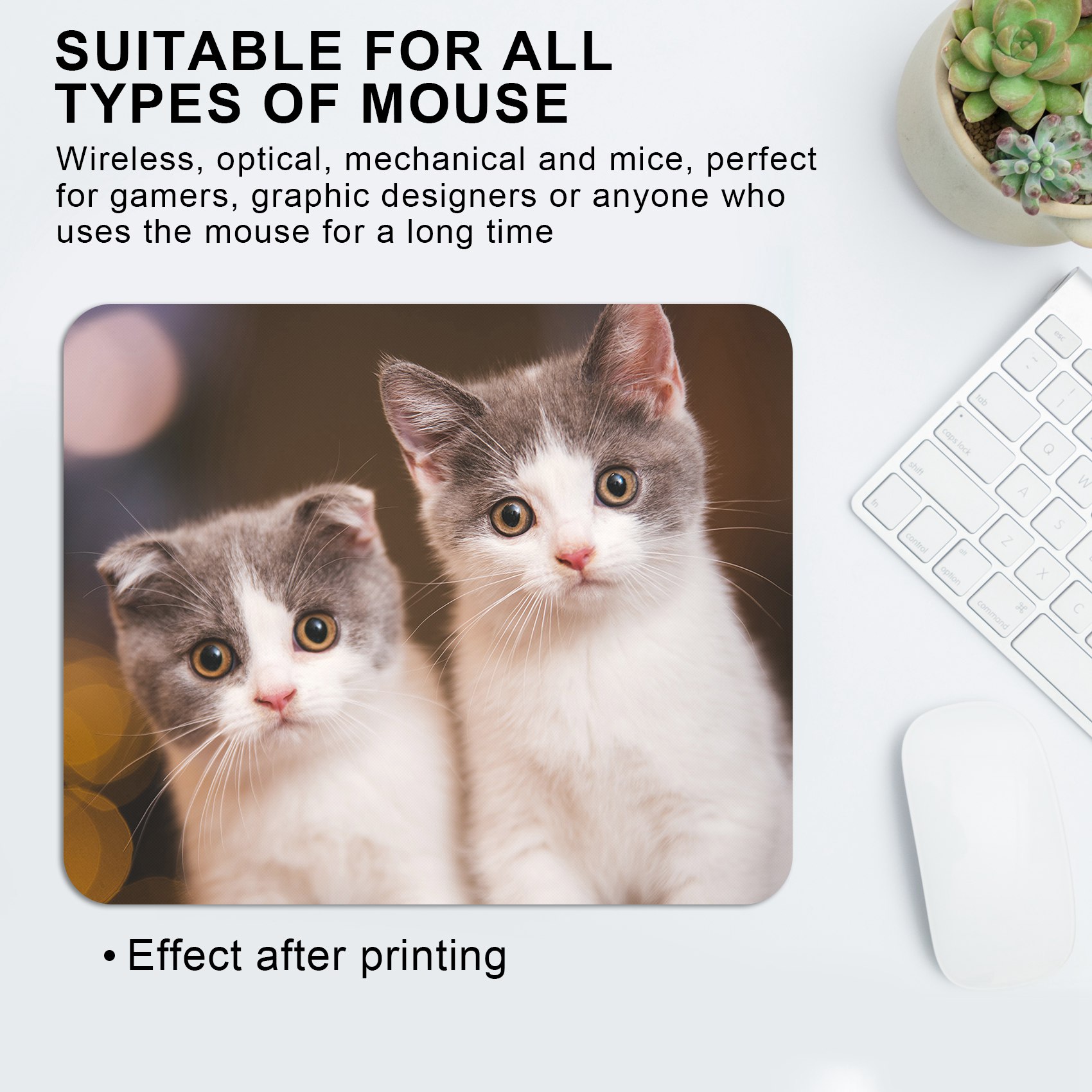 Mouse Pad Blank Sublimation - Alfombrilla de ratón clásica de 10