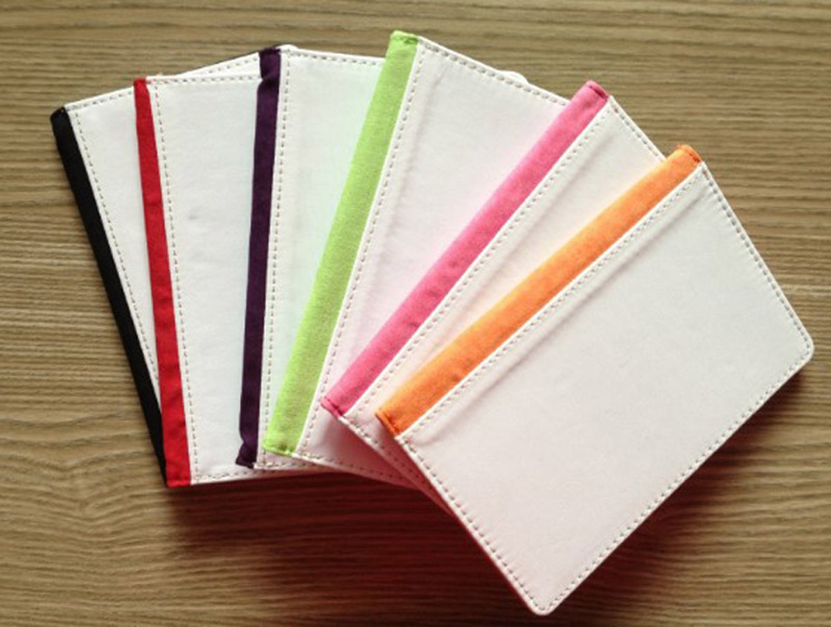 Pillow Cover Sublimation - 10 Uds. Portatarjetas de 5 colores