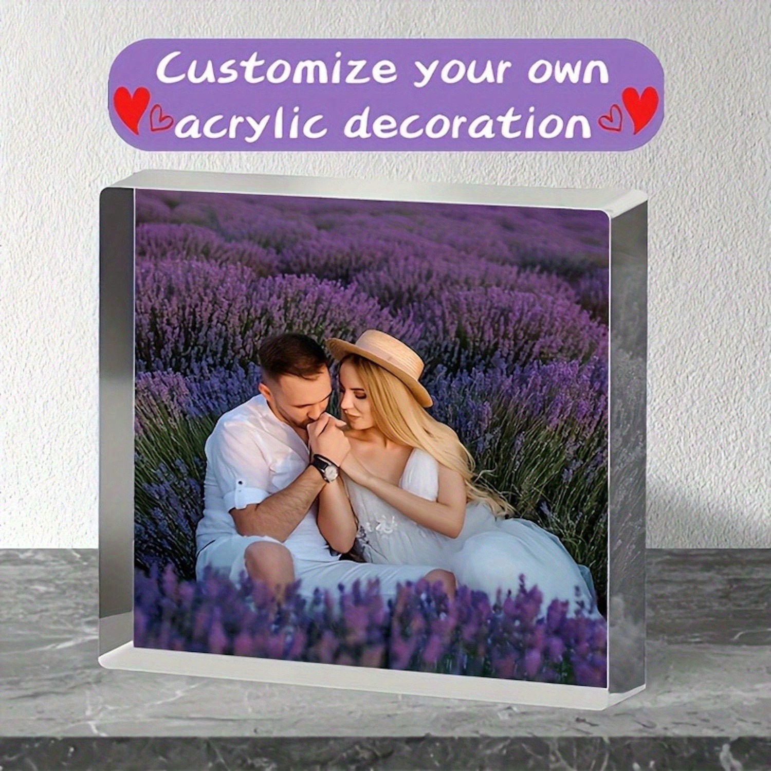 Photo Acrylic Block - Bloque de Acrílico Plano 2D para