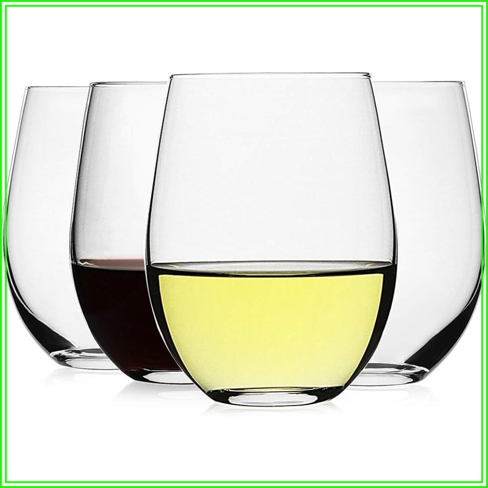 Tumbler 20Oz White - Juego de 4 Copas de Vino