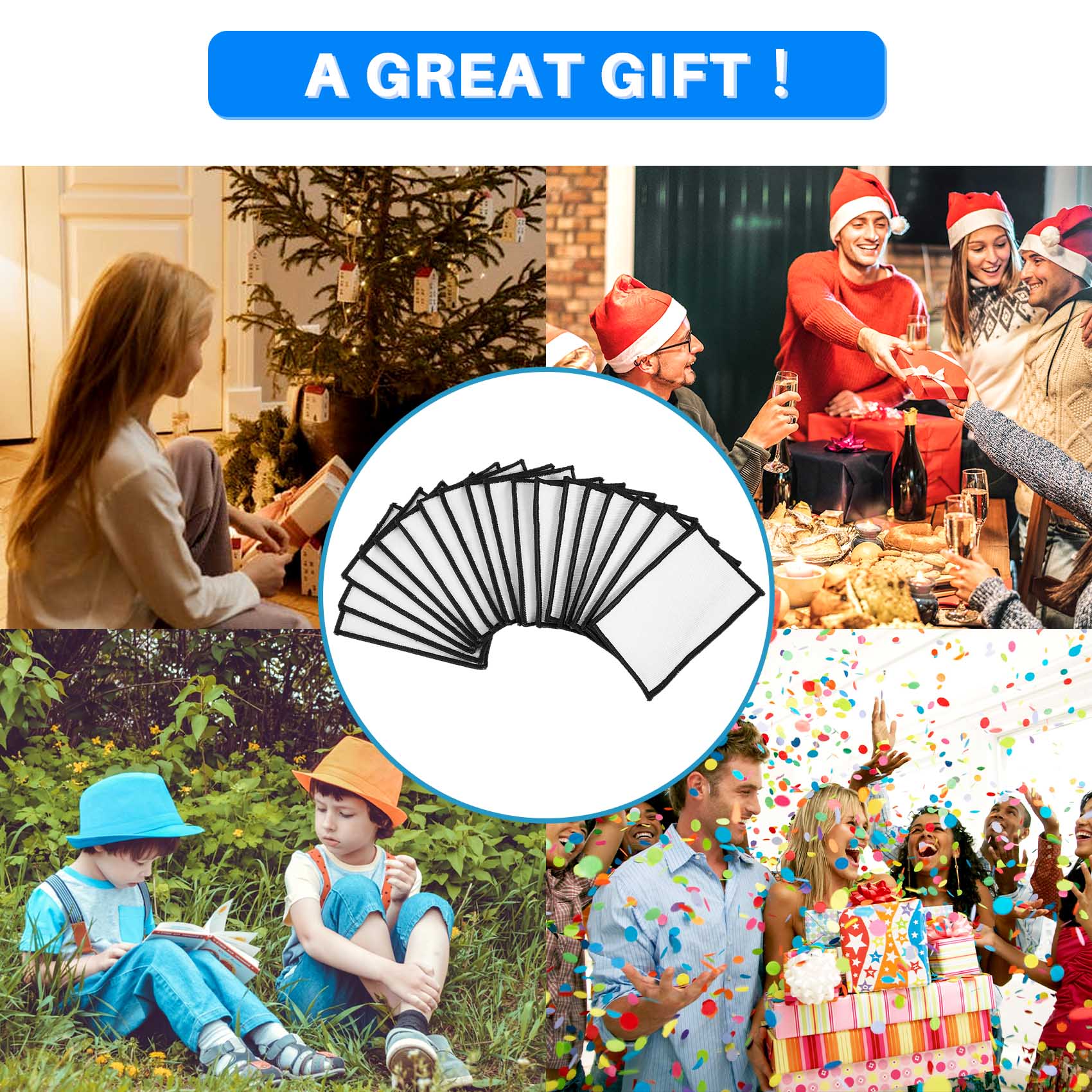 Hat Sublimation Blank - 18 productos en blanco decorativos de