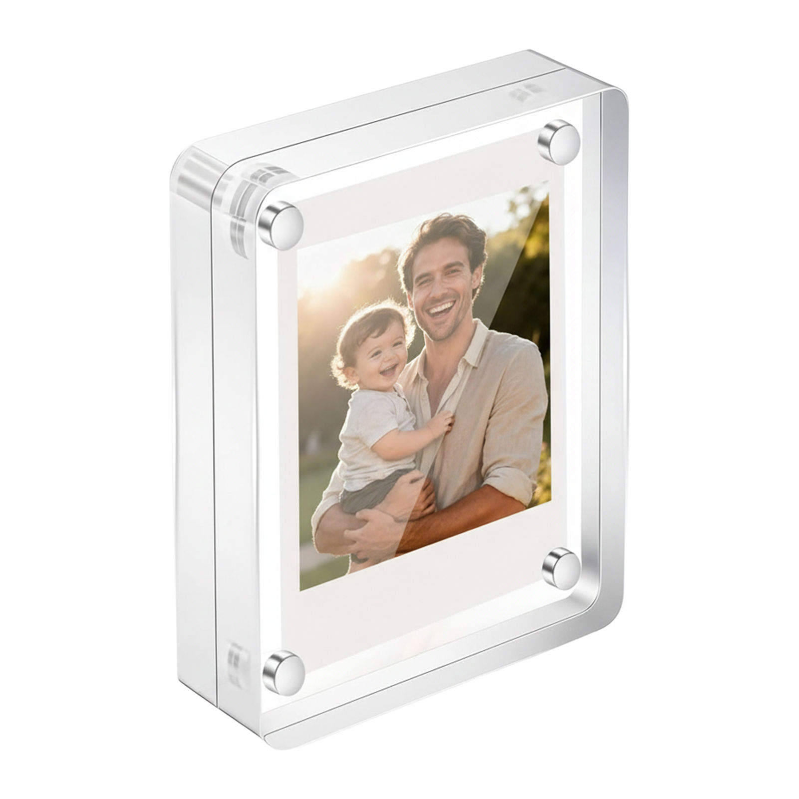 Photo Acrylic Block - Marco de Fotos Magnético Acrílico de