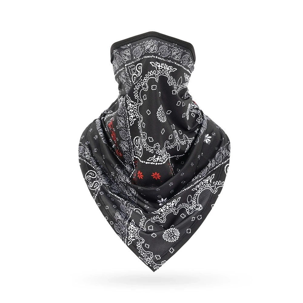 Bandana Blank White - Mascarilla de pañuelo multifuncional, pañuelo de
