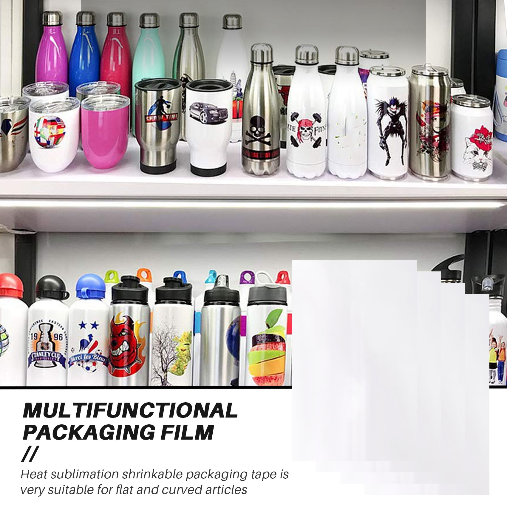 Sublimation Mug White - Fundas retráctiles para sublimación AA94-8X12 pulgadas,