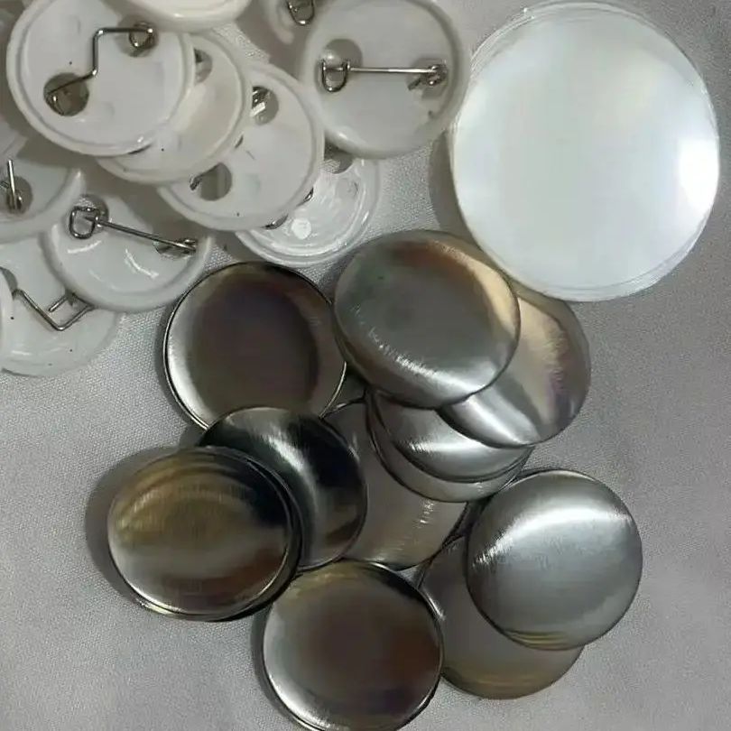 Button Badge Blank - 200 sets de material en blanco