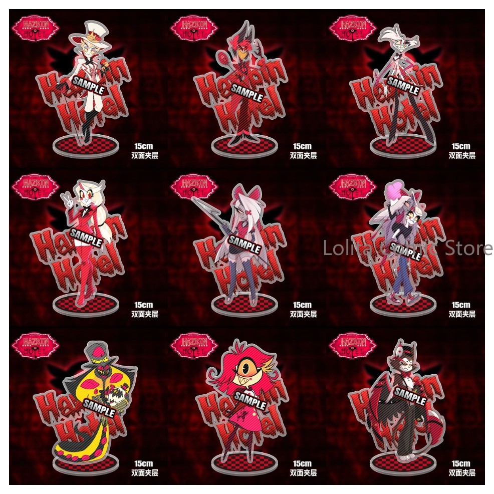 Anime Hazbin Hotel Husk Pentio - Photo Acrylic Block reseña y precio