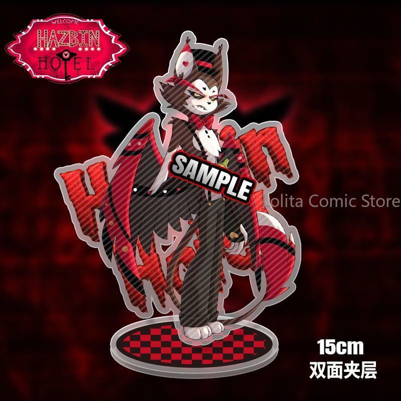 Anime Hazbin Hotel Husk Pentio - Photo Acrylic Block reseña y precio