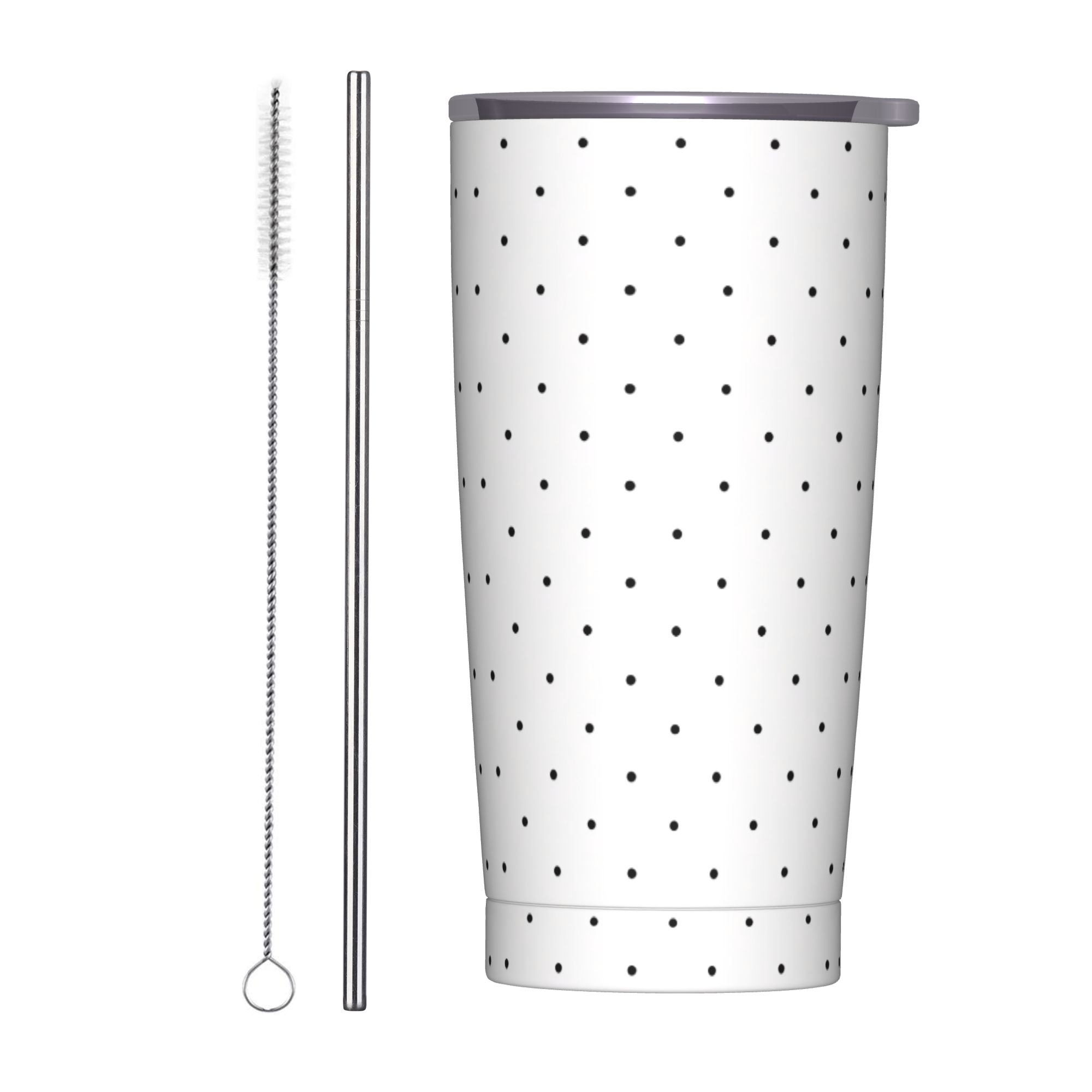 Vaso de Acero Inoxidable con D - Tumbler 20Oz White reseña y precio