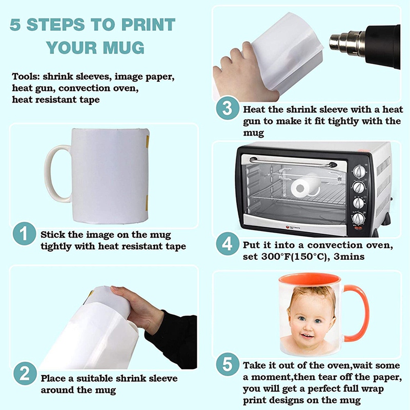 Fundas Termoencogibles para Su - Sublimation Mug White reseña y precio