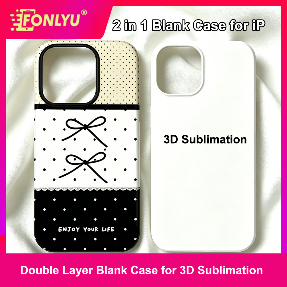 FONLYU Funda de Teléfono 2 en  - Phone Case Blank Print reseña y precio
