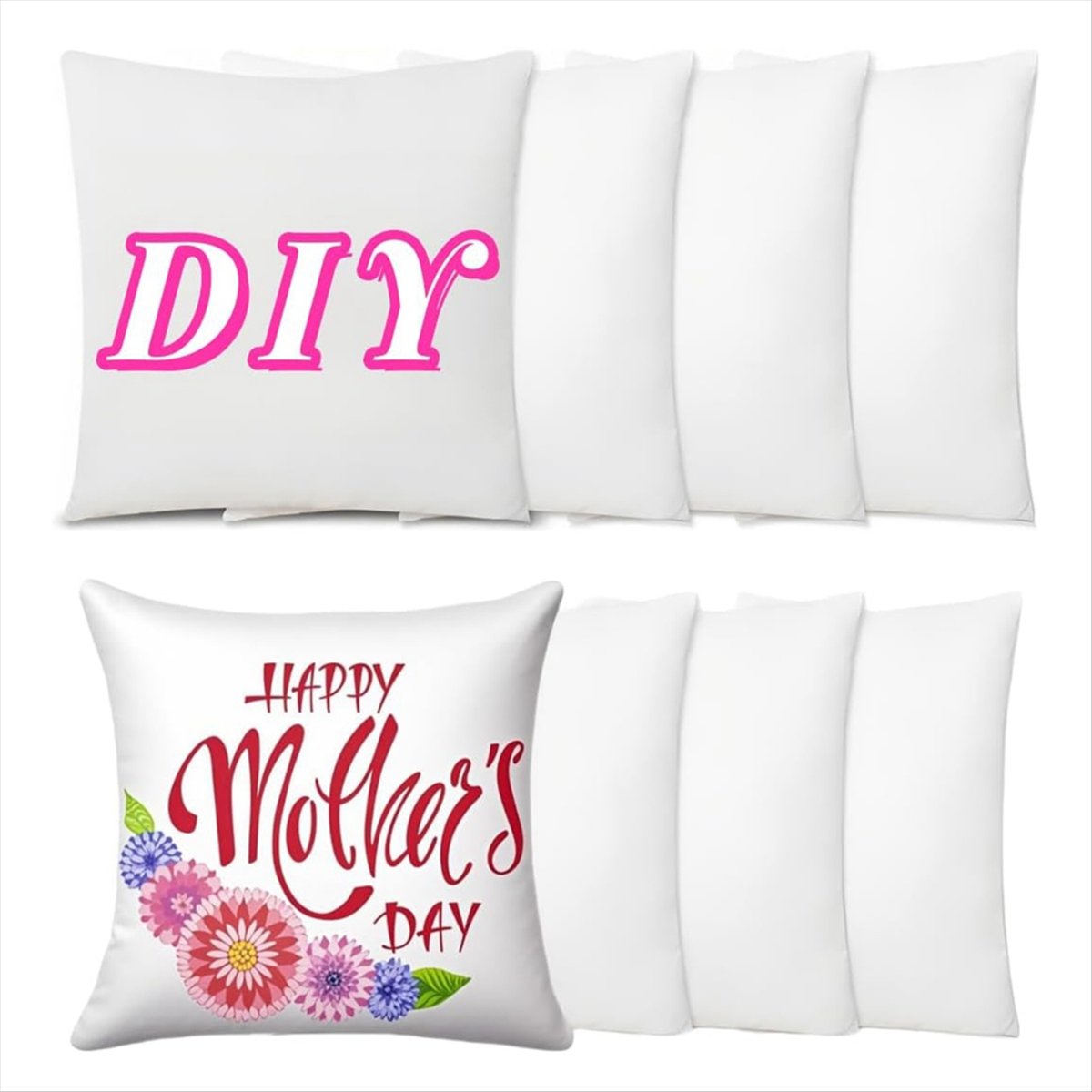 N14R Juego de 8 Fundas de Almo - Pillow Cover Sublimation reseña y precio