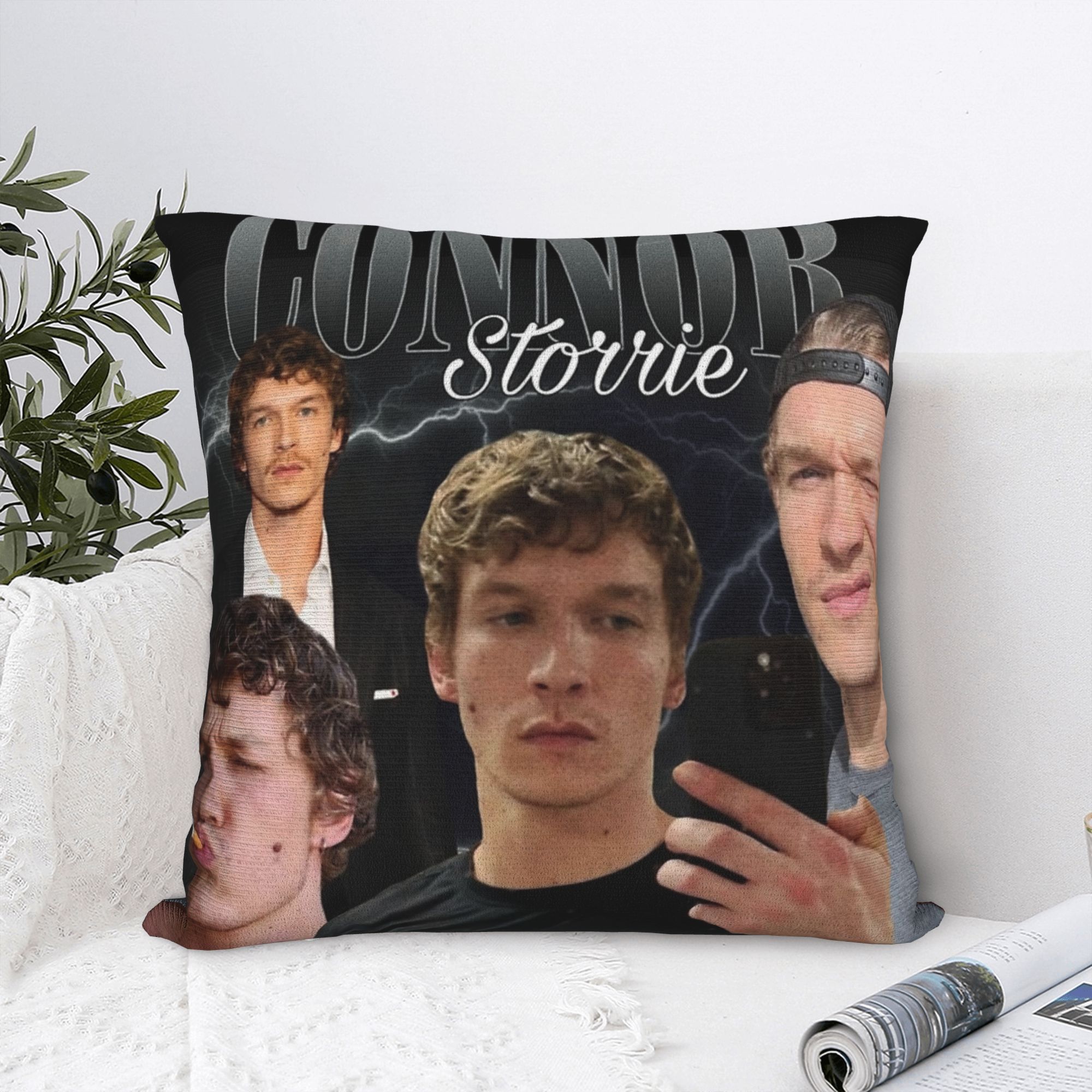 Connor Storrie-funda de almoha - Pillow Cover Sublimation reseña y precio