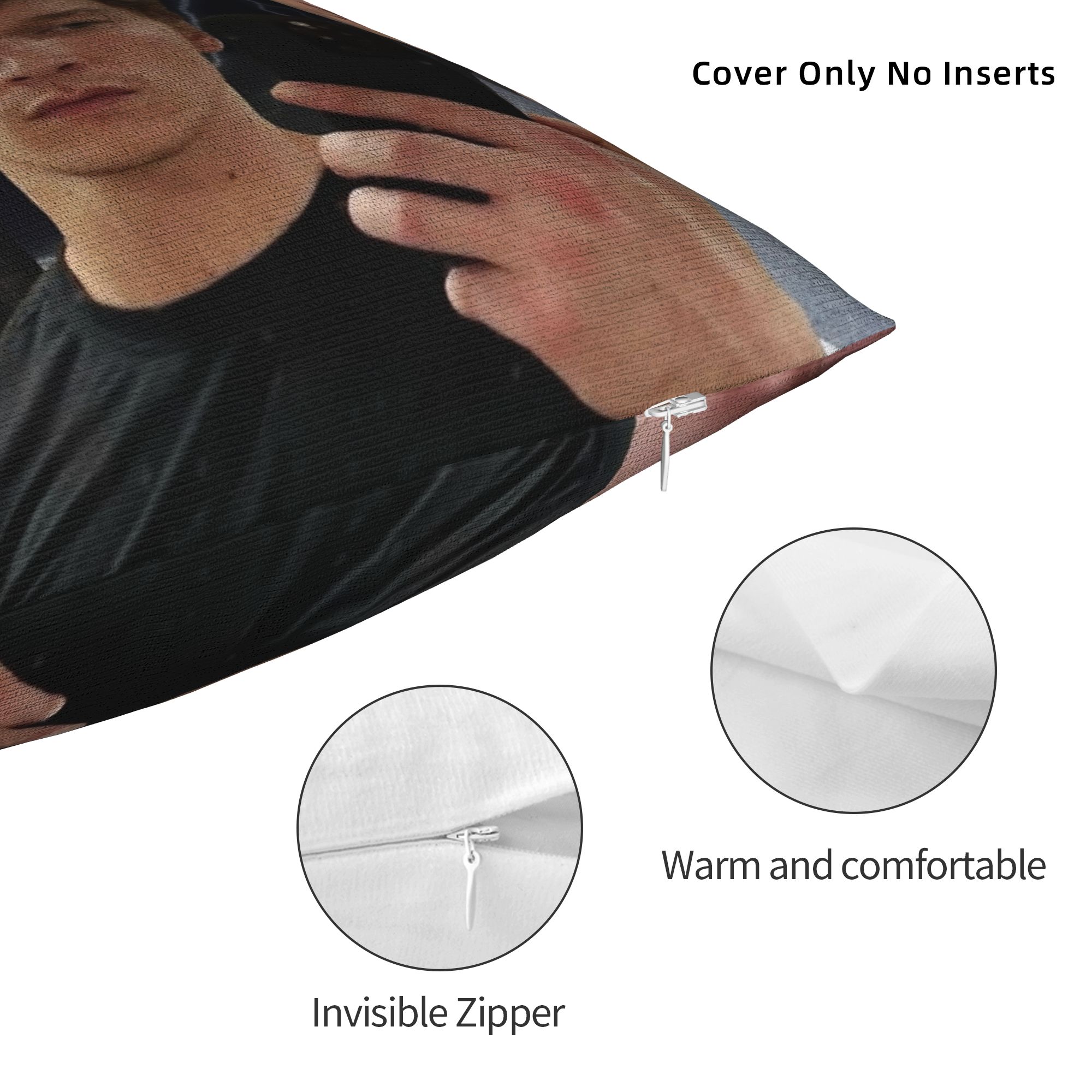 Connor Storrie-funda de almoha - Pillow Cover Sublimation reseña y precio