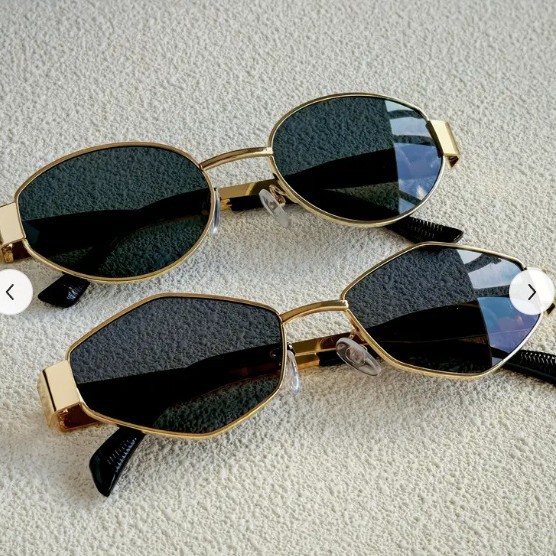 Gafas de Sol Redondas de Metal - Metal Photo Panel reseña y precio