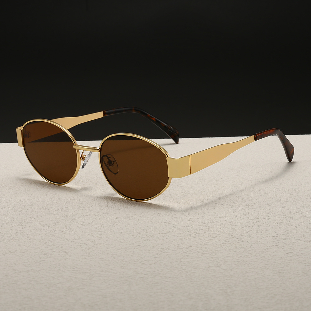 Gafas de Sol Redondas de Metal - Metal Photo Panel reseña y precio
