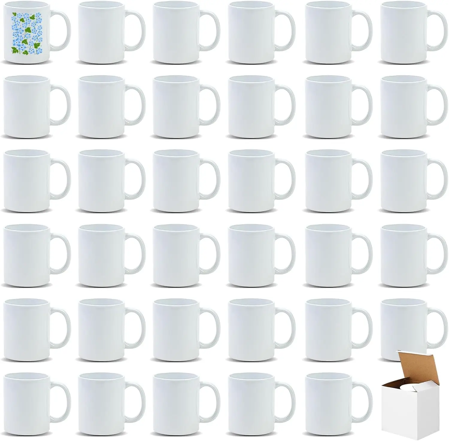 Tazas de sublimación de 11 oz, - Sublimation Mug White reseña y precio
