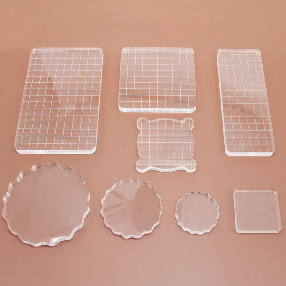 Bloque de sello acrílico trans - Photo Acrylic Block reseña y precio
