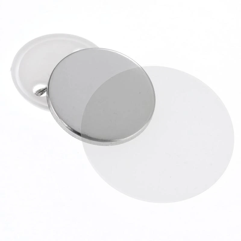 500 unids/set insignia en blan - Button Badge Blank reseña y precio