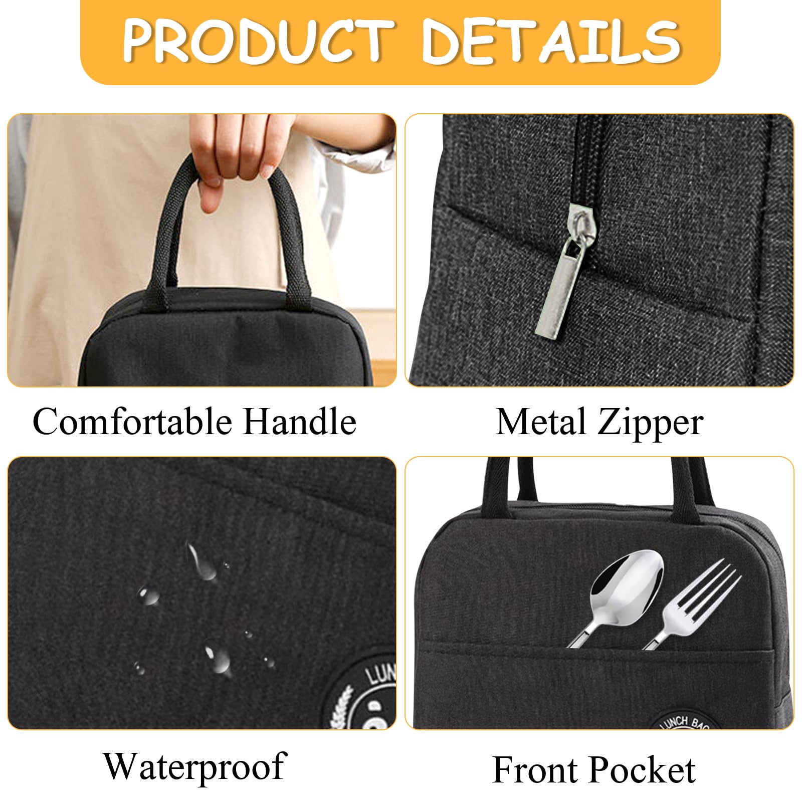 Bolsa Térmica para Almuerzo, B - Tote Bag Sublimation reseña y precio