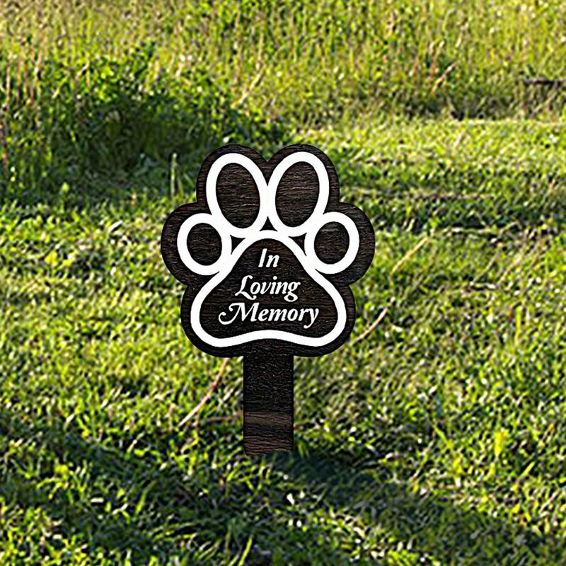 Marcador de tumba para perro,  - Yard Sign Blank reseña y precio