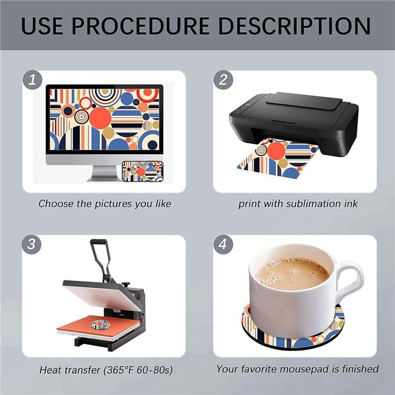 ABVT-160PC Posavasos de Goma R - Coaster Sublimation Blank reseña y precio