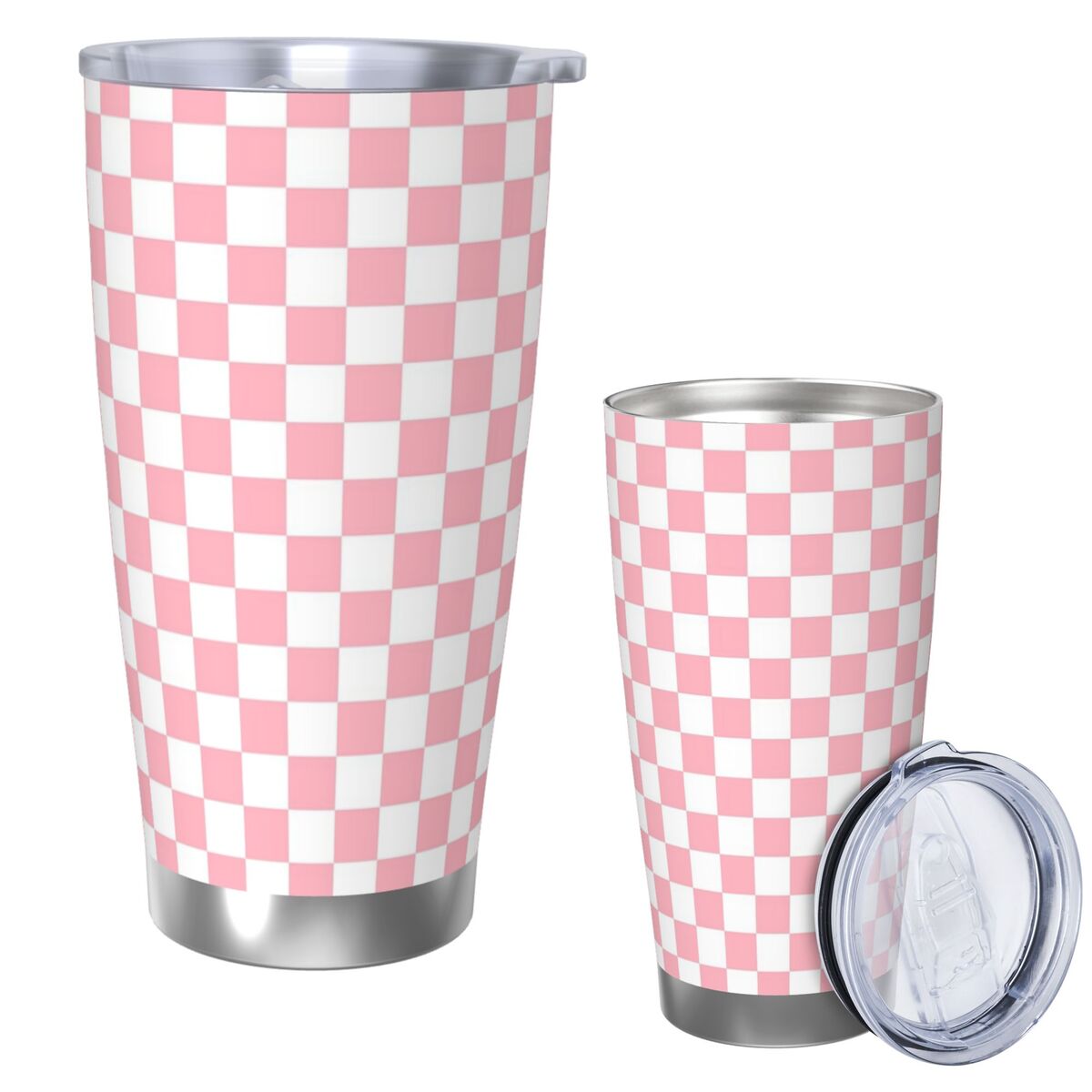 Vaso de acero inoxidable con d - Tumbler 20Oz White reseña y precio