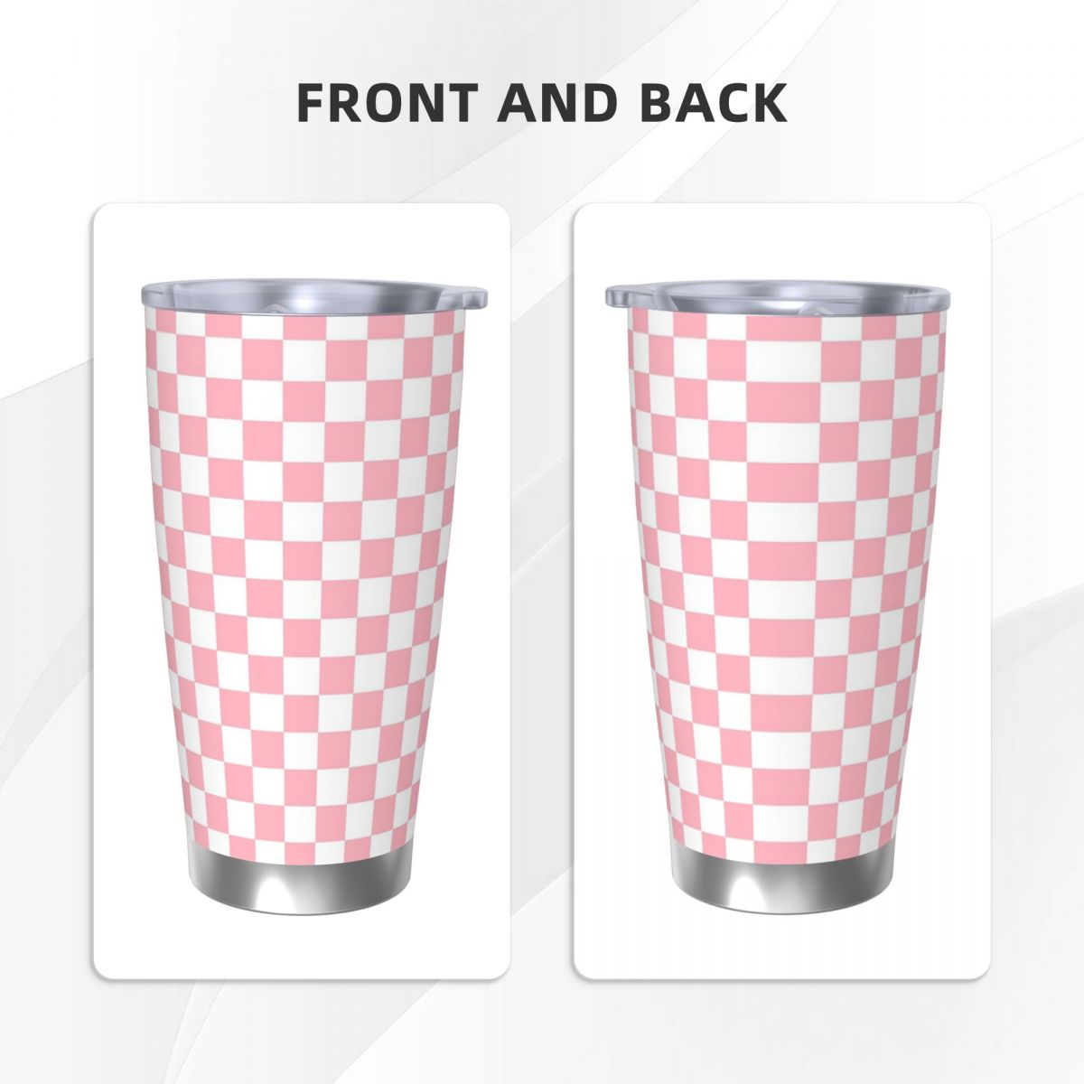 Vaso de acero inoxidable con d - Tumbler 20Oz White reseña y precio