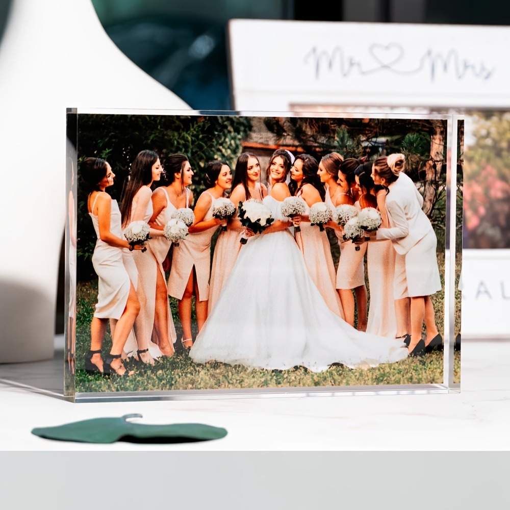 Bloque de Fotos Acrílico 3D Pe - Photo Acrylic Block reseña y precio