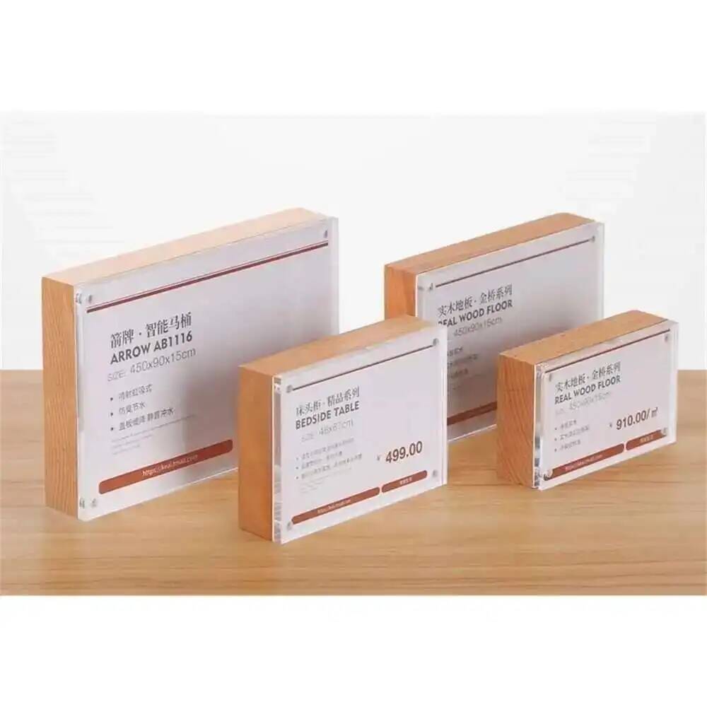 Exhibición de tarjetas de prec - Photo Acrylic Block reseña y precio