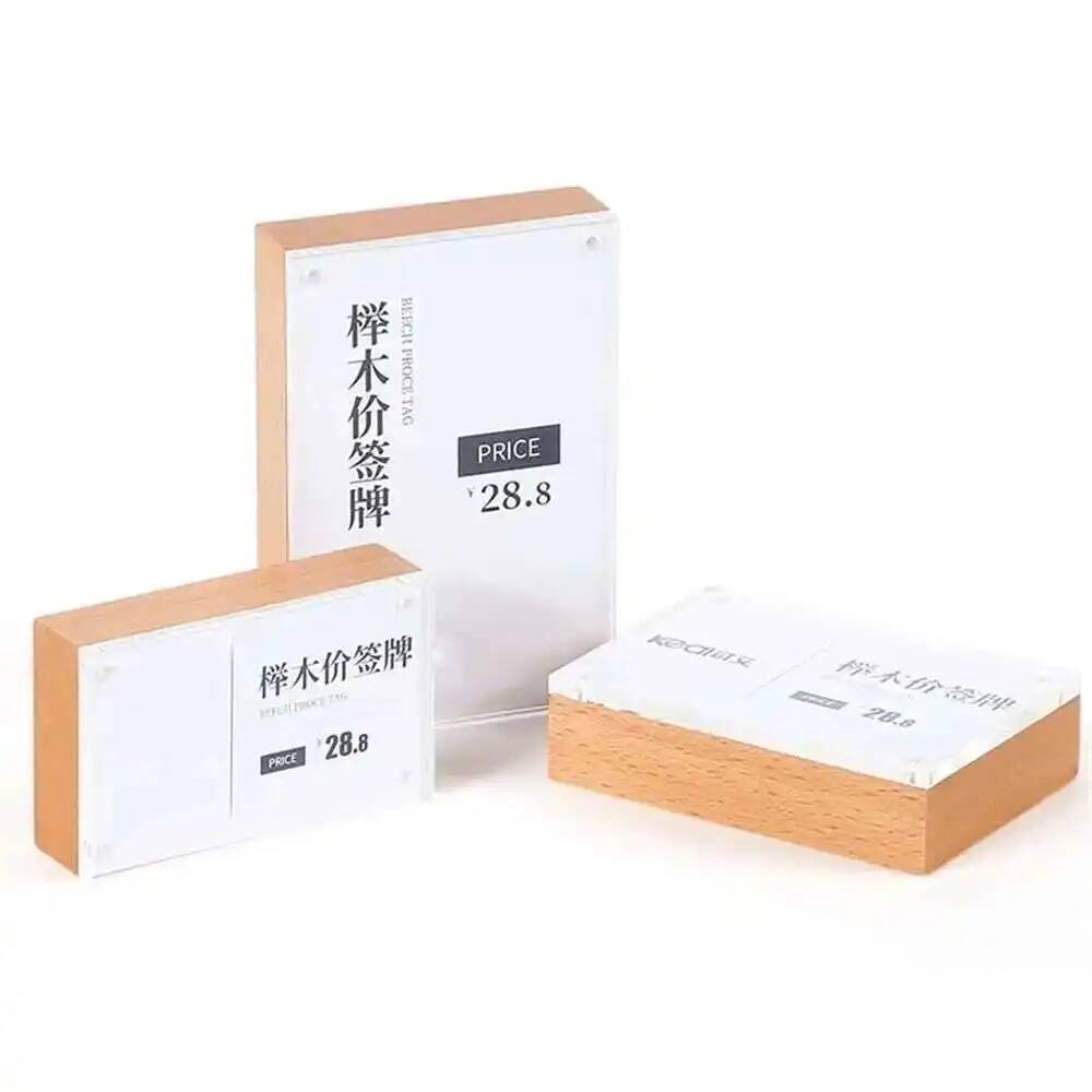 Exhibición de tarjetas de prec - Photo Acrylic Block reseña y precio