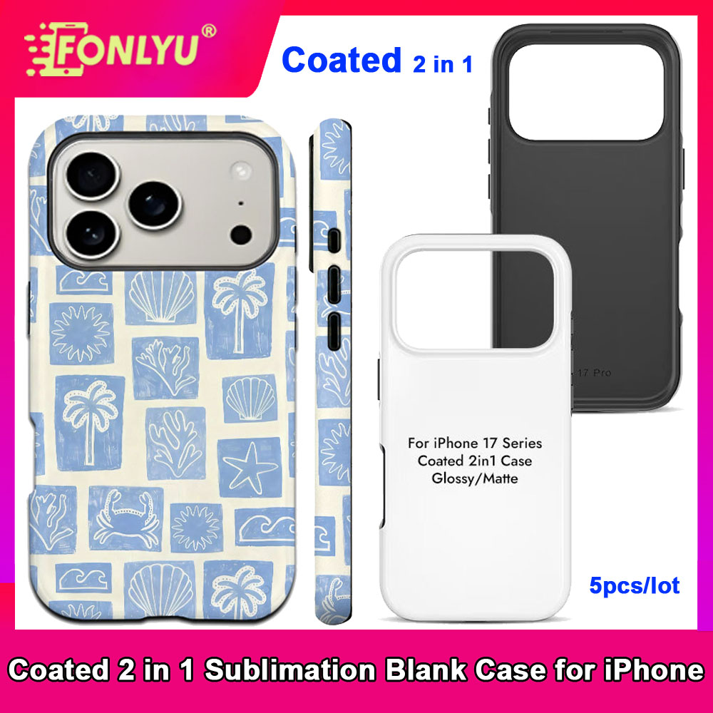 FONLYU 5 piezas recubiertas 2  - Phone Case Blank Print reseña y precio