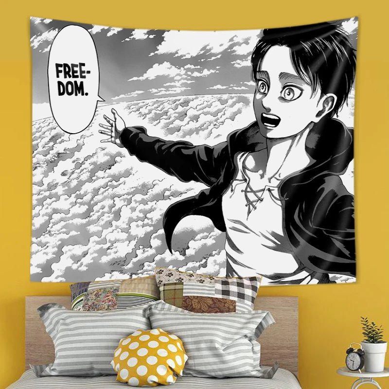 Póster de Manga Eren Yeager Fr - Canvas Wrap Ready reseña y precio