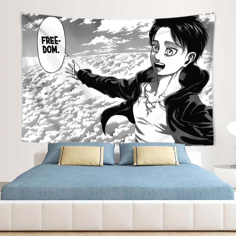 Póster de Manga Eren Yeager Fr - Canvas Wrap Ready reseña y precio