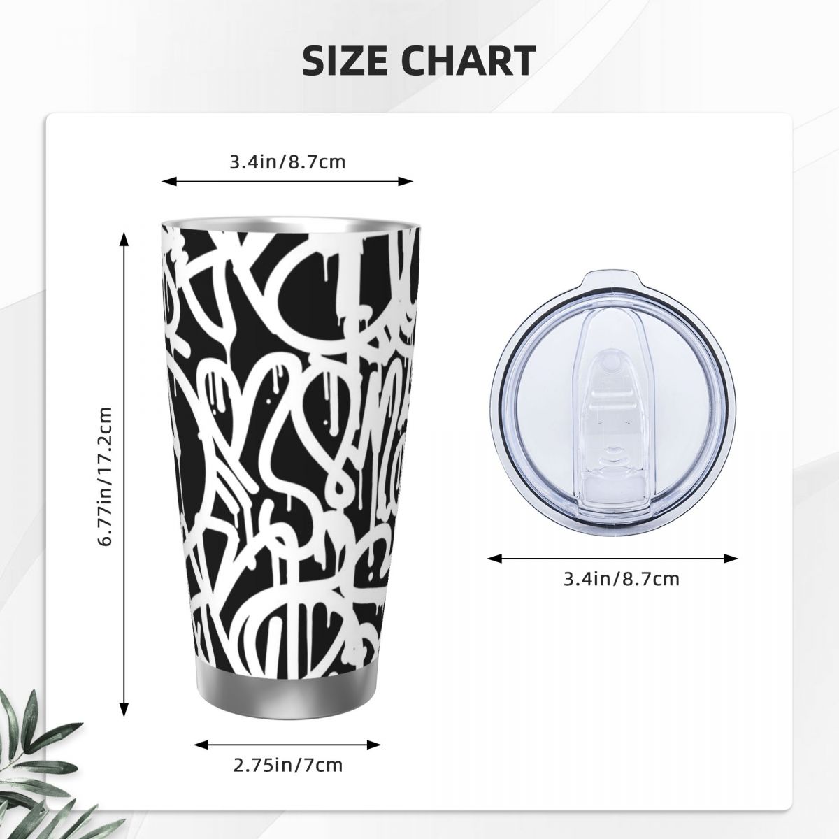 Vaso de acero inoxidable con g - Tumbler 20Oz White reseña y precio