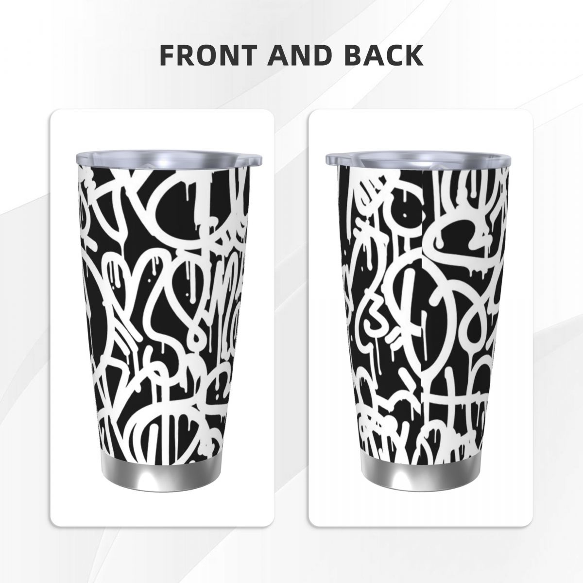 Vaso de acero inoxidable con g - Tumbler 20Oz White reseña y precio