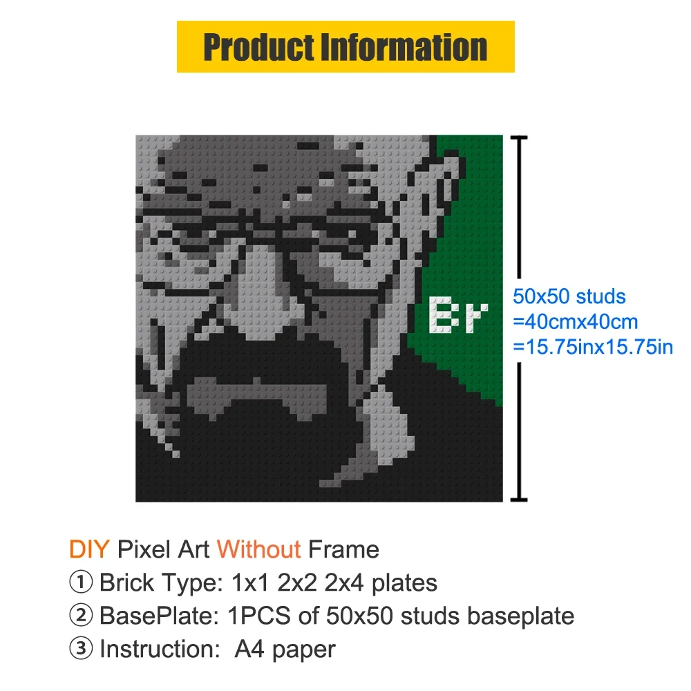 Bloques de construcción de art - Puzzle Blank White reseña y precio