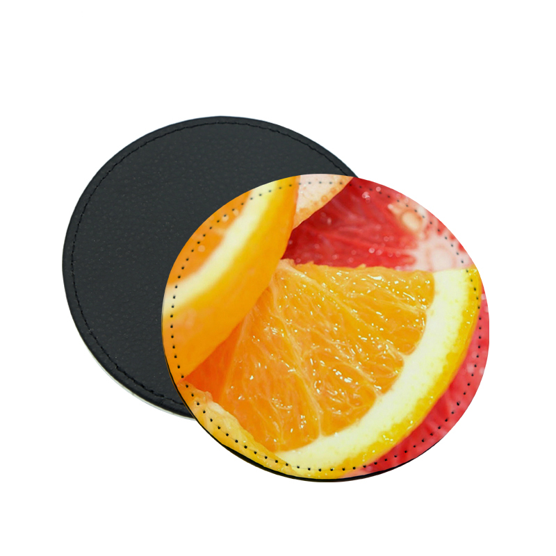 Lote de 10 Posavasos de Cuero  - Coaster Sublimation Blank reseña y precio