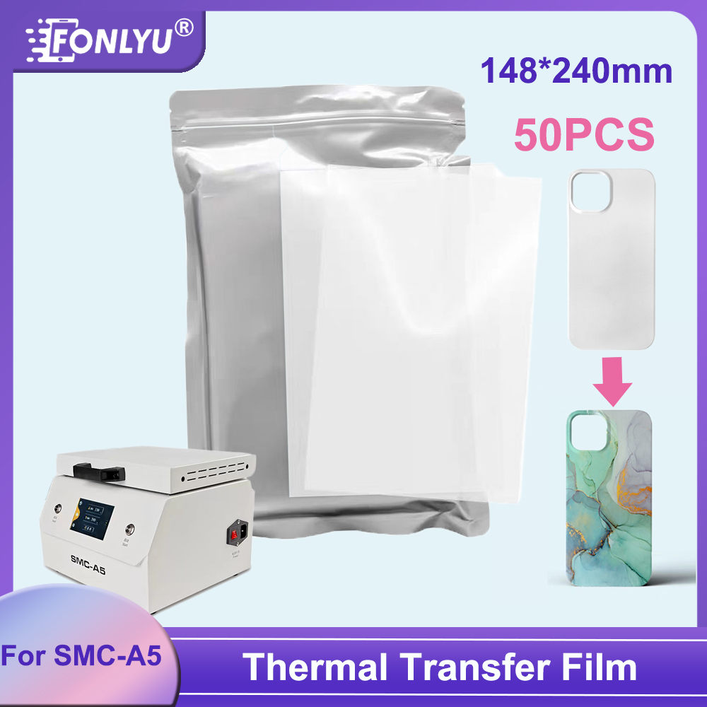 Fonlyu 50 Uds. Papel de pelícu - Phone Case Blank Print reseña y precio