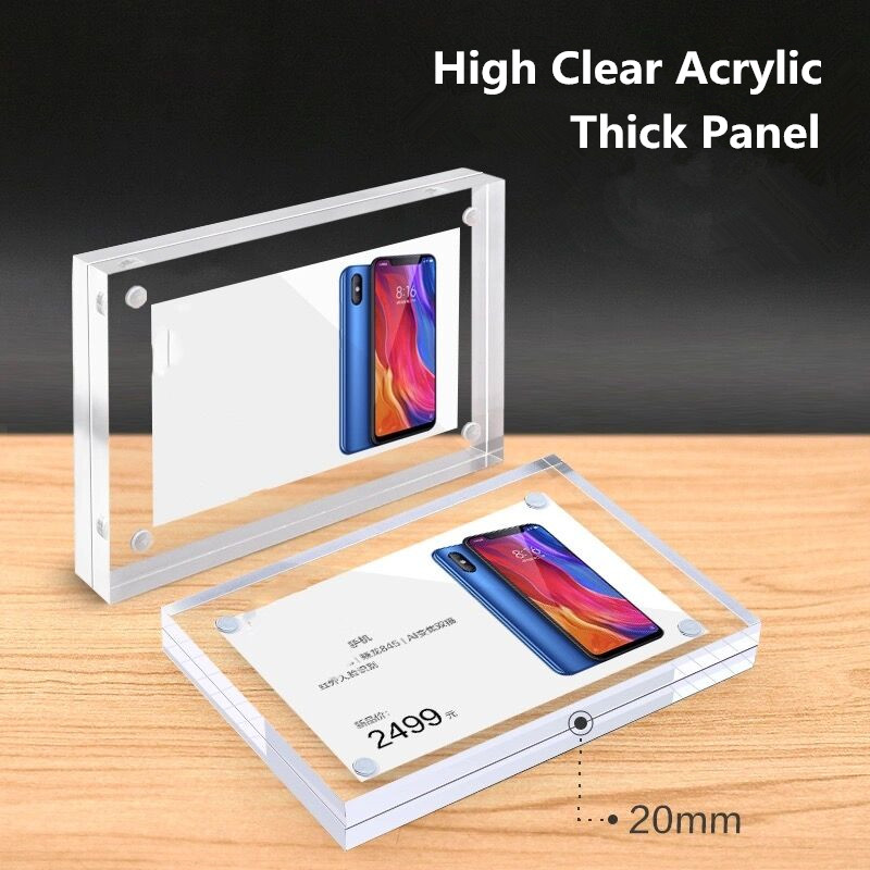 5 Soportes Magnéticos de Acríl - Photo Acrylic Block reseña y precio