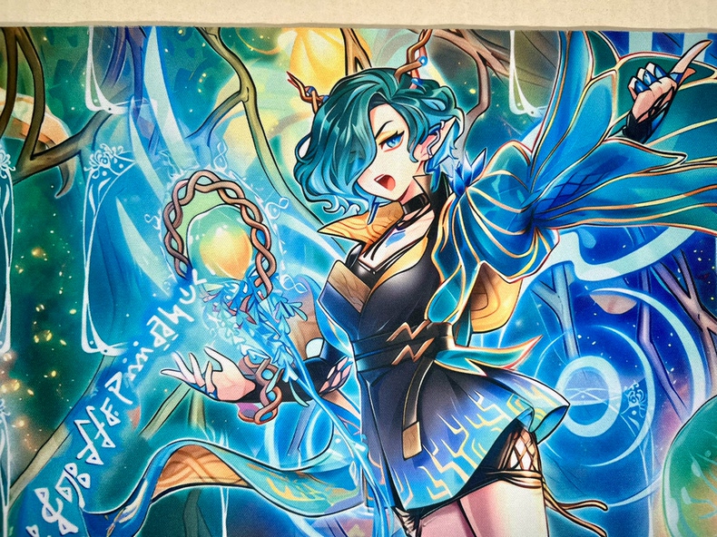 Yugioh Elfnote Tinia Play Mat  - Door Mat Blank reseña y precio
