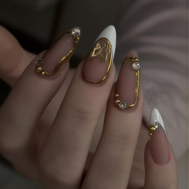 24 piezas de elegantes uñas po - Metal Photo Panel reseña y precio