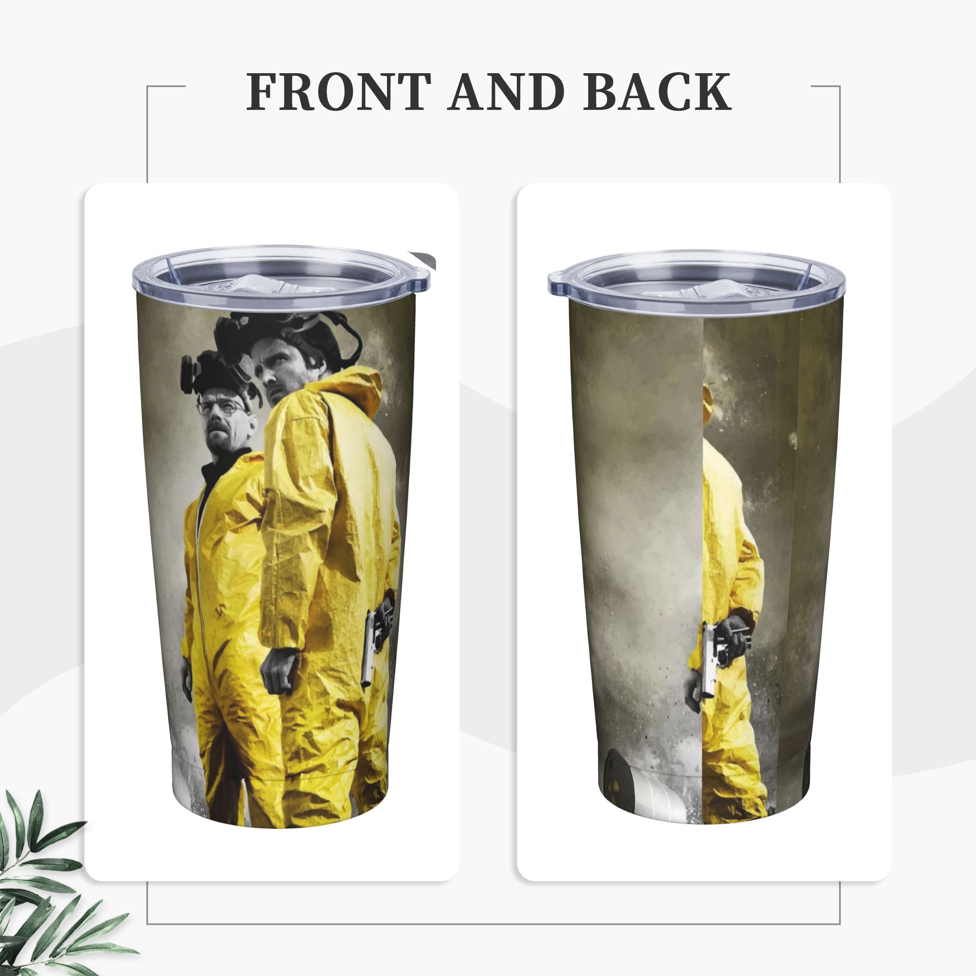 Vaso Térmico Breaking Bad, Taz - Tumbler 20Oz White reseña y precio