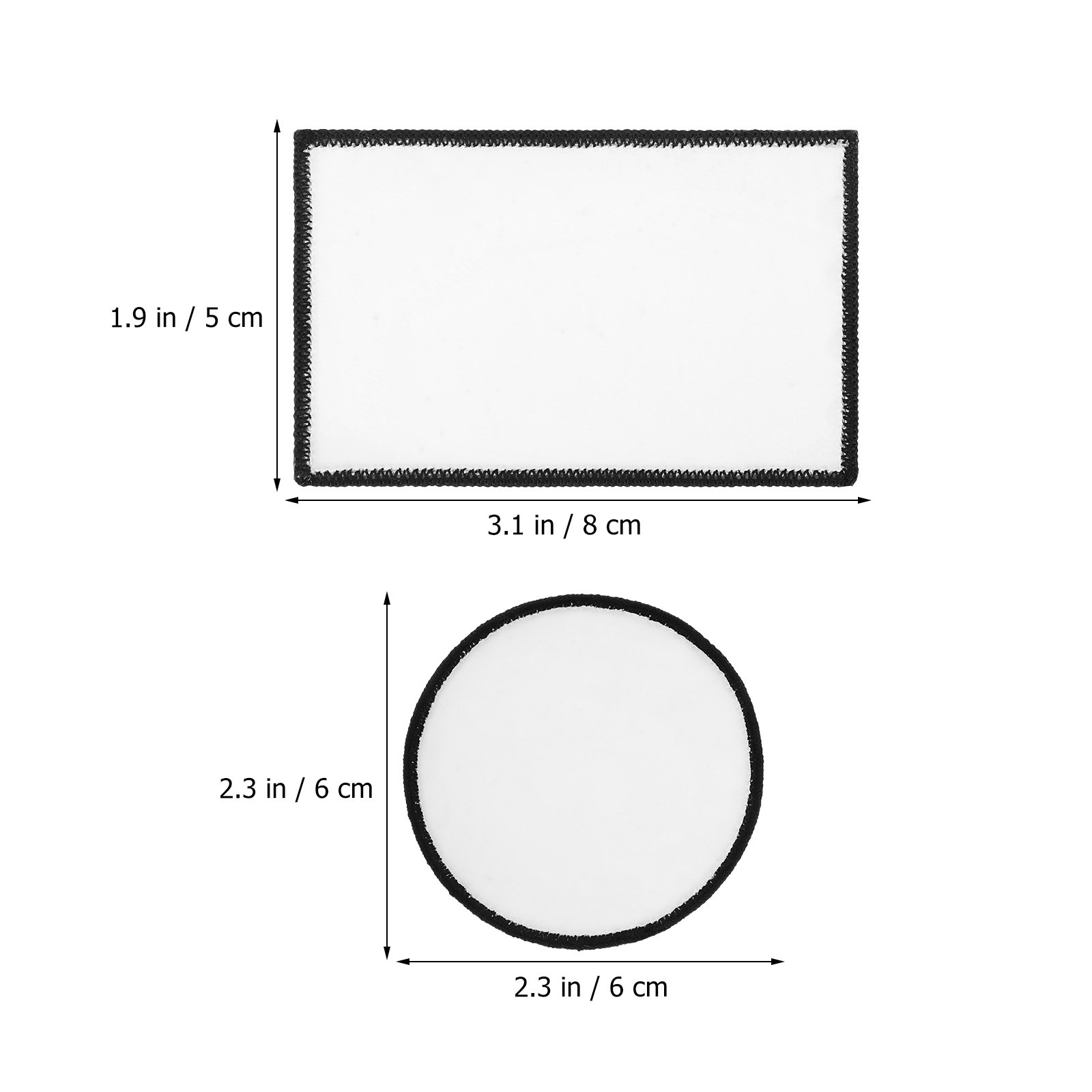 30 Parches Termoadhesivos en B - Hat Sublimation Blank reseña y precio