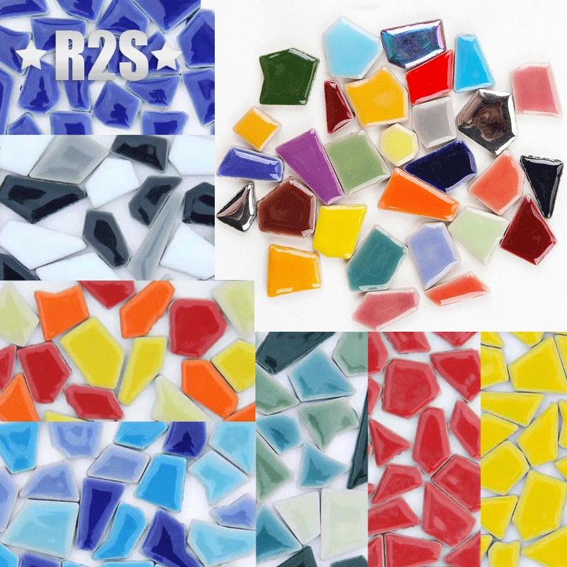 100g de Azulejos de Mosaico de - Ceramic Tile Blank reseña y precio