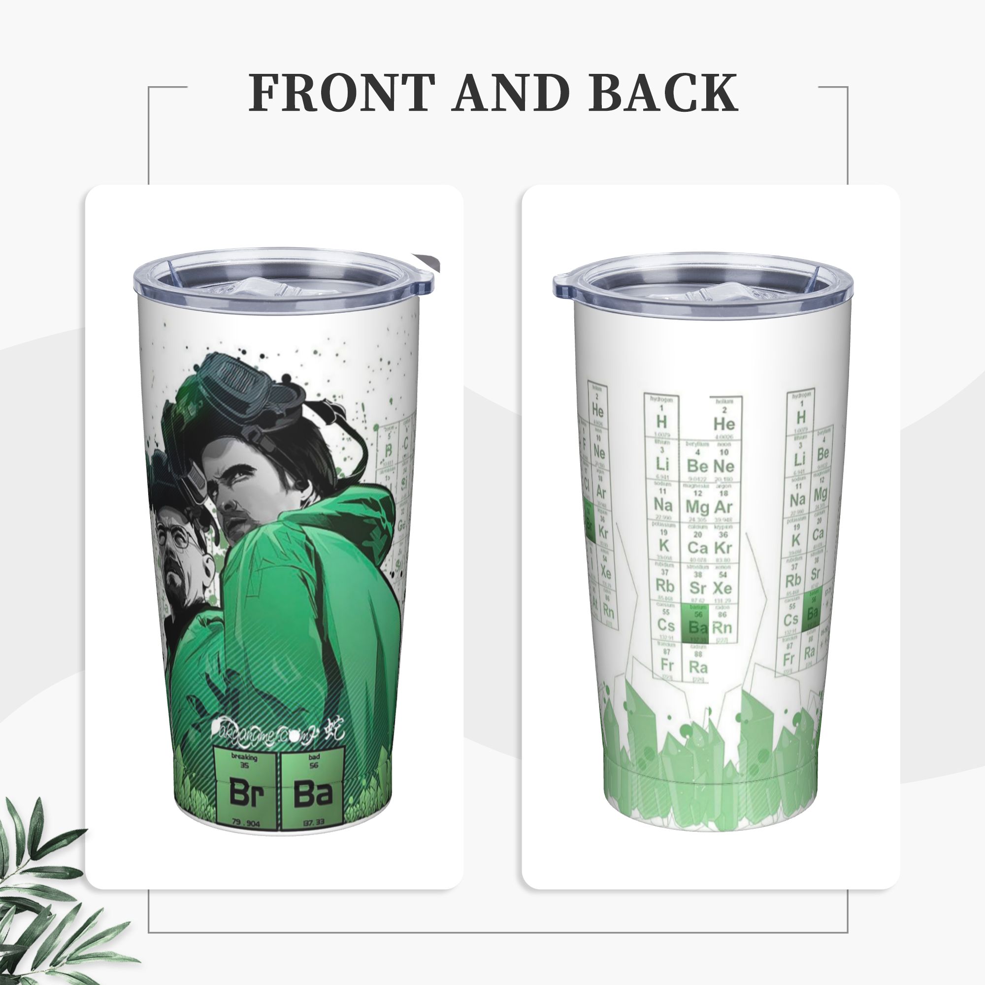Vaso Térmico Breaking Bad Walt - Tumbler 20Oz White reseña y precio